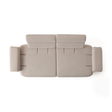Kelnor 3-sits Soffa 246x81x97 cm - Beige - Möbler - Vardagsrum - Soffor - 3-sits soffor