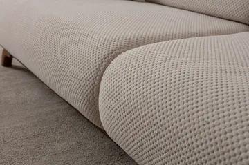 Kelnor 3-sits Soffa 246x81x97 cm - Beige - Möbler - Vardagsrum - Soffor - 3-sits soffor