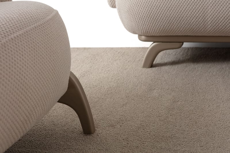Kelnor 3-sits Soffa 246x81x97 cm - Beige - Möbler - Vardagsrum - Soffor - 3-sits soffor