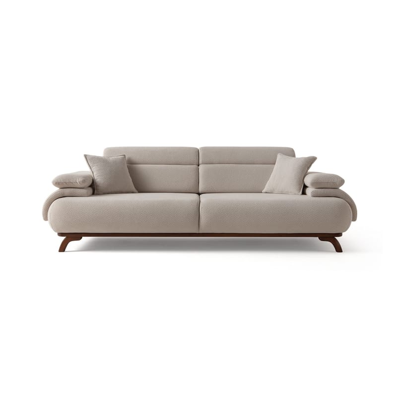 Kelnor 3-sits Soffa 246x81x97 cm - Beige - Möbler - Vardagsrum - Soffor - 3-sits soffor