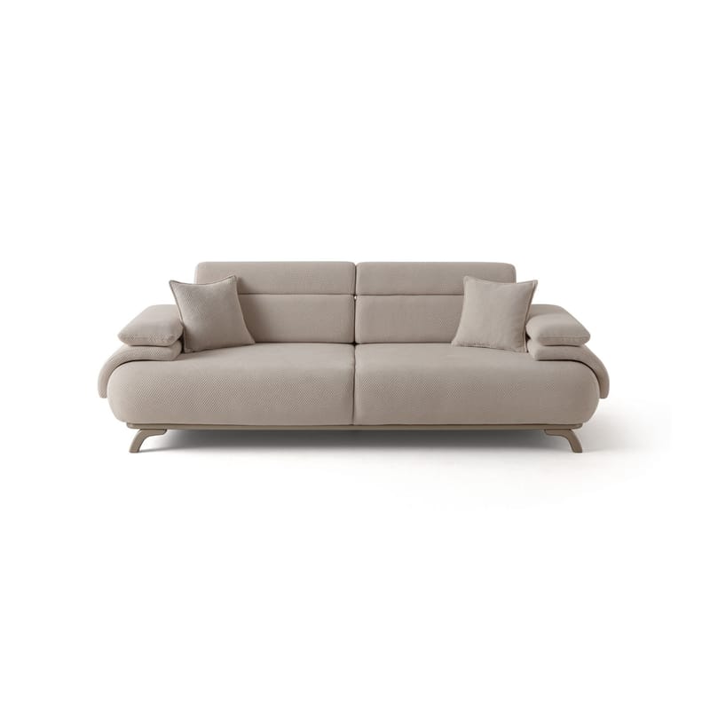 Kelnor 3-sits Soffa 246x81x97 cm - Beige - Möbler - Vardagsrum - Soffor - 3-sits soffor