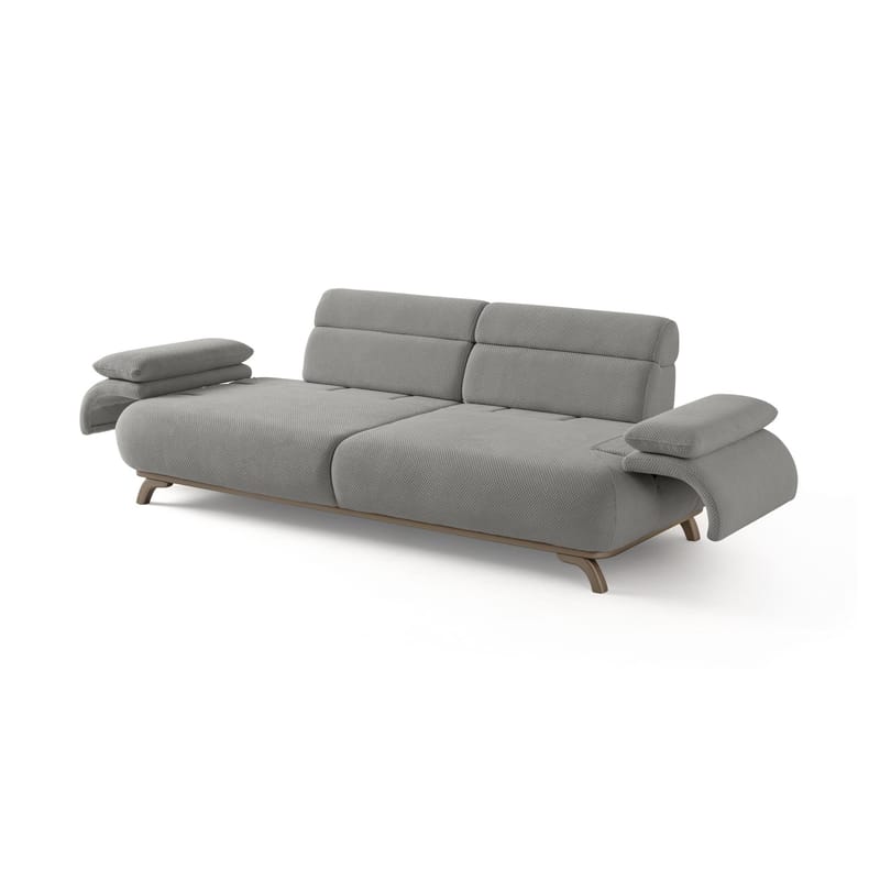 Kelnor 3-sits Soffa 246x81x97 cm - Grå - Möbler - Vardagsrum - Soffor - 3-sits soffor