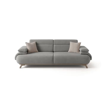 Kelnor 3-sits Soffa 246x81x97 cm - Grå - Möbler - Vardagsrum - Soffor - 3-sits soffor