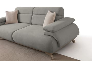 Kelnor 3-sits Soffa 246x81x97 cm - Grå - Möbler - Vardagsrum - Soffor - 3-sits soffor