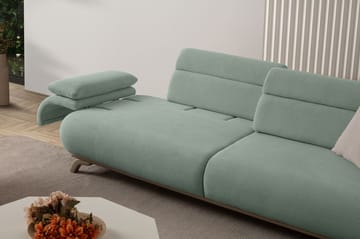 Kelnor 3-sits Soffa 246x81x97 cm - Havsgrön - Möbler - Vardagsrum - Soffor - 3-sits soffor