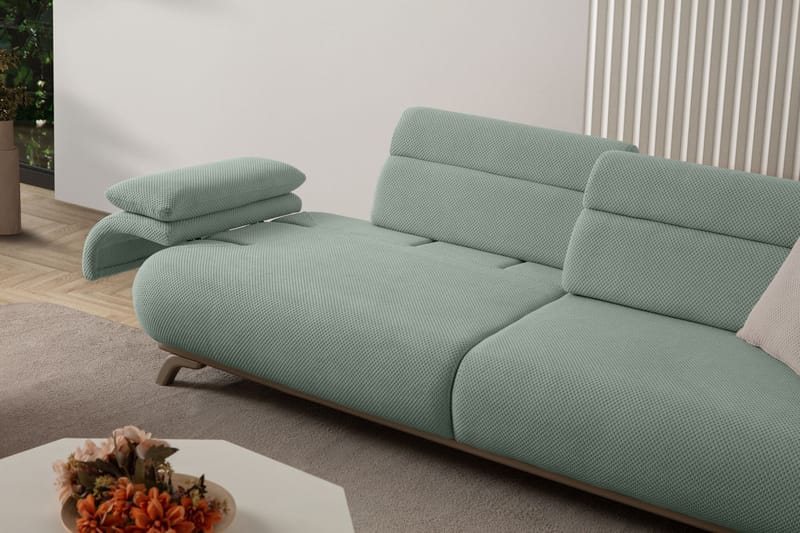 Kelnor 3-sits Soffa 246x81x97 cm - Havsgrön - Möbler - Vardagsrum - Soffor - 3-sits soffor