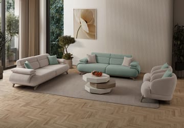 Kelnor 3-sits Soffa 246x81x97 cm - Havsgrön - Möbler - Vardagsrum - Soffor - 3-sits soffor