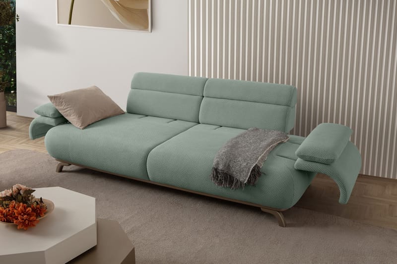 Kelnor 3-sits Soffa 246x81x97 cm - Havsgrön - Möbler - Vardagsrum - Soffor - 3-sits soffor