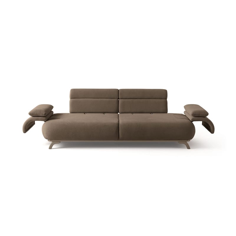 Kelnor 3-sits Soffa 246x81x97 cm - Jord - Möbler - Vardagsrum - Soffor - 3-sits soffor
