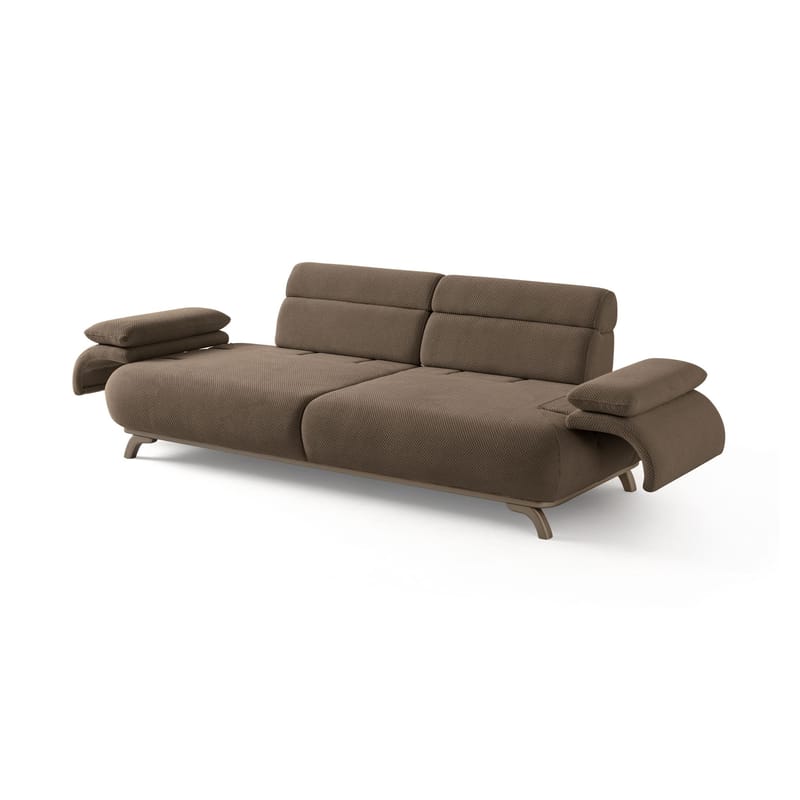 Kelnor 3-sits Soffa 246x81x97 cm - Jord - Möbler - Vardagsrum - Soffor - 3-sits soffor