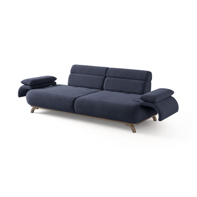 Kelnor 3-sits Soffa 246x81x97 cm - Marinblå - Möbler - Vardagsrum - Soffor - 3-sits soffor
