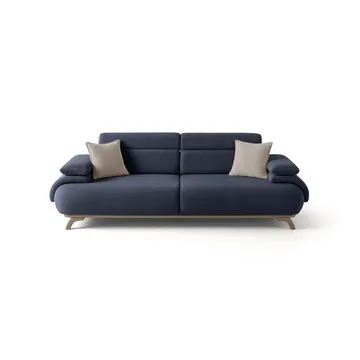 Kelnor 3-sits Soffa 246x81x97 cm - Marinblå - Möbler - Vardagsrum - Soffor - 3-sits soffor