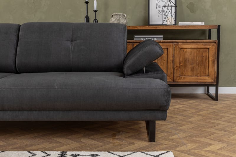 Kitimat Soffa 3-sits - Antracit - Möbler - Vardagsrum - Soffor - 3-sits soffor