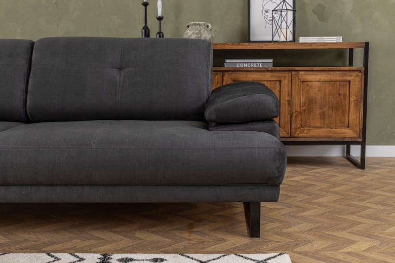 Kitimat Soffa 3-sits - Antracit - Möbler - Vardagsrum - Soffor - 3-sits soffor
