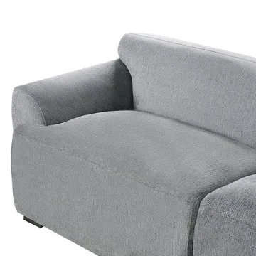 3-sits soffa Korio - Grå, svart - Möbler - Vardagsrum - Soffor - 3-sits soffor