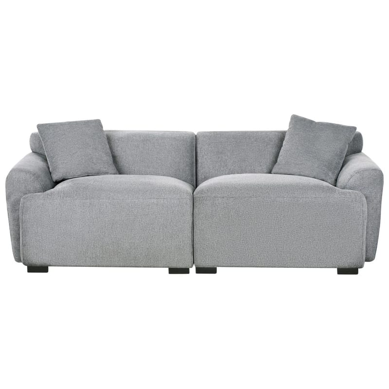 3-sits soffa Korio - Grå, svart - Möbler - Vardagsrum - Soffor - 3-sits soffor