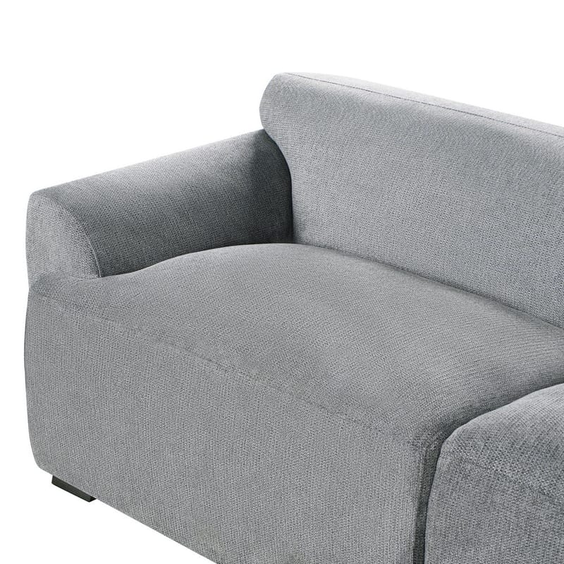 3-sits soffa Korio - Grå, svart - Möbler - Vardagsrum - Soffor - 3-sits soffor