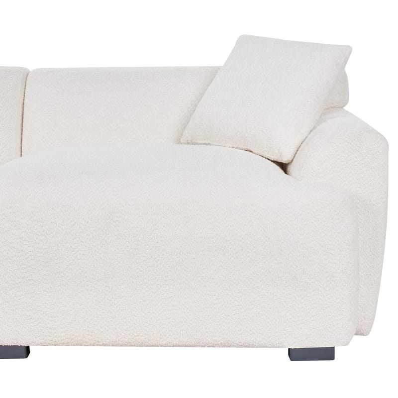 3-sits soffa Korio - Vit, Svart - Möbler - Vardagsrum - Soffor - 3-sits soffor
