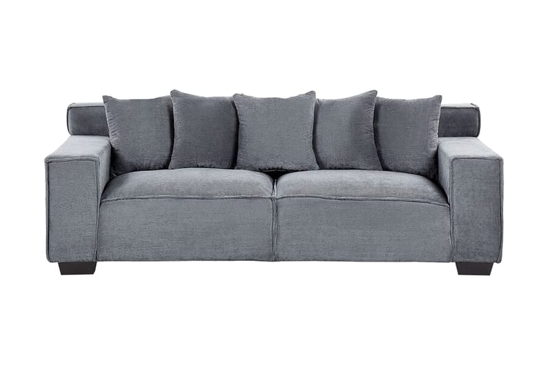 Lahall Manchestersoffa 200 cm, Grå