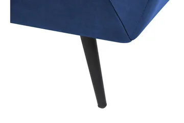 Lenvik 3-sits Soffa - Sammet/Blå - Möbler - Vardagsrum - Soffor - 3-sits soffor