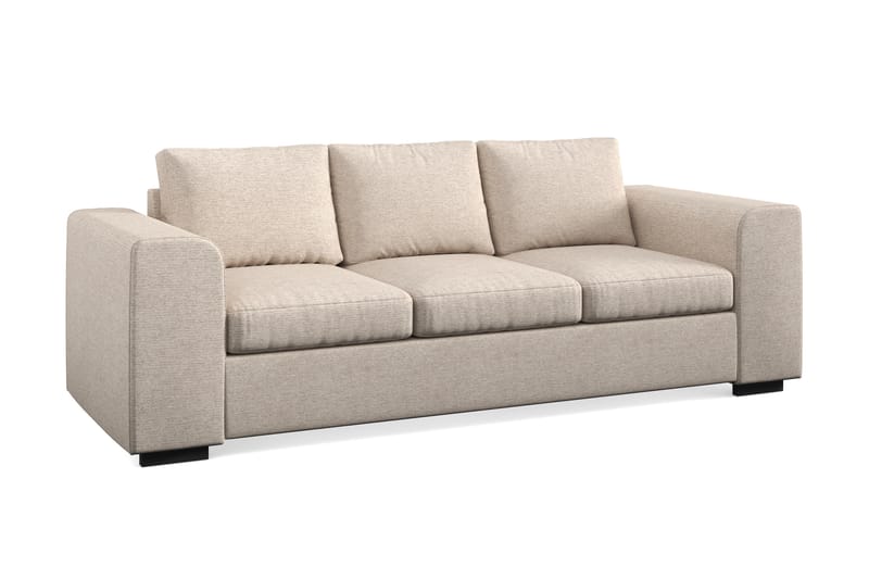 Link 3-sits Tygsoffa - Beige - Möbler - Vardagsrum - Soffor - 3-sits soffor