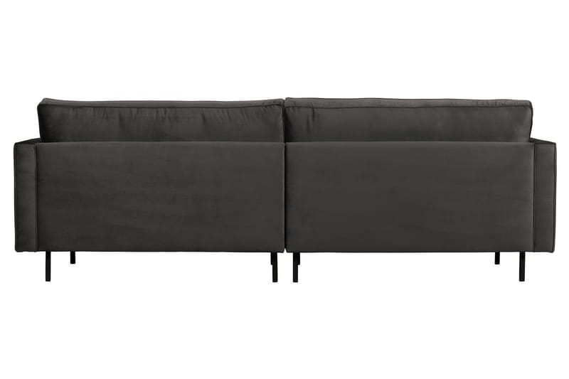 Lissbon 3-sits Sammetssoffa 275 cm - Grå - Möbler - Vardagsrum - Soffor - 3-sits soffor