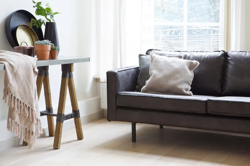 Lissbon 3-sits Soffa - Svart - Möbler - Vardagsrum - Soffor - 3-sits soffor