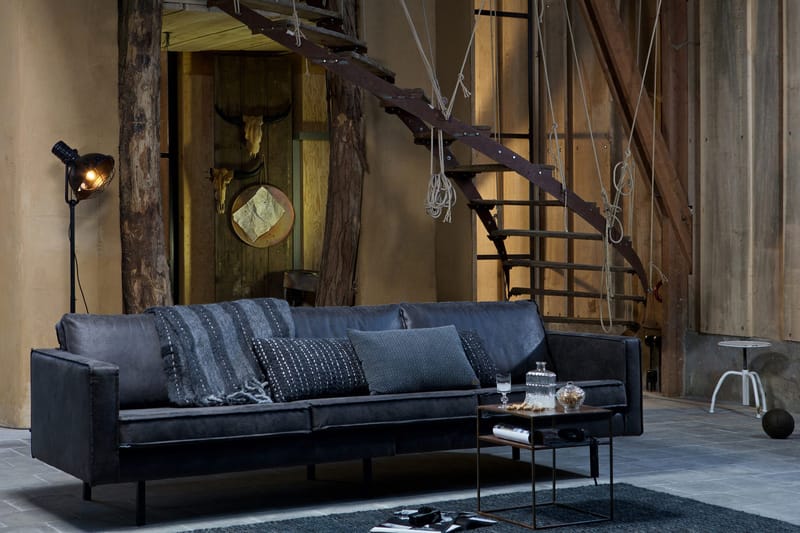 Lissbon 3-sits Soffa - Svart - Möbler - Vardagsrum - Soffor - 3-sits soffor