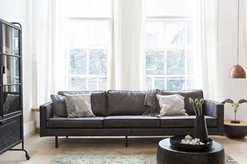 Lissbon 3-sits Soffa - Svart - Möbler - Vardagsrum - Soffor - 3-sits soffor