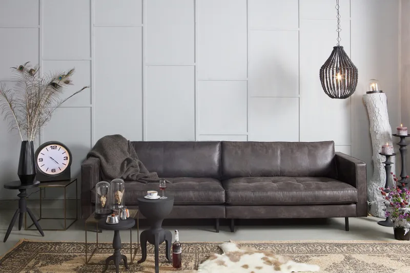 Lissbon 3-sits Soffa - Svart - Möbler - Vardagsrum - Soffor - 3-sits soffor