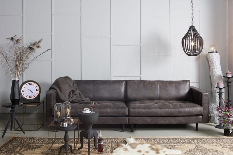 Lissbon 3-sits Soffa - Svart - Möbler - Vardagsrum - Soffor - 3-sits soffor