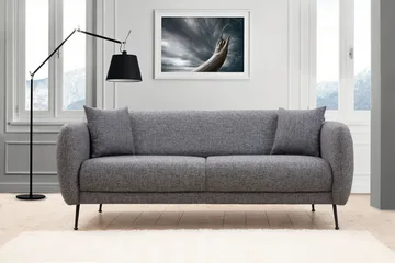 Longbush Soffa 3-sits - Grå - Möbler - Vardagsrum - Soffor - 3-sits soffor