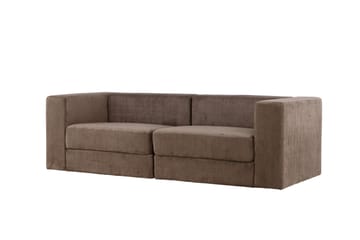 Lumi 3-sits Soffa - Brun - Möbler - Vardagsrum - Soffor - 3-sits soffor