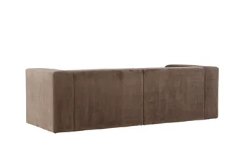 Lumi 3-sits Soffa - Brun - Möbler - Vardagsrum - Soffor - 3-sits soffor