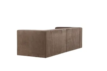 Lumi 3-sits Soffa - Brun - Möbler - Vardagsrum - Soffor - 3-sits soffor