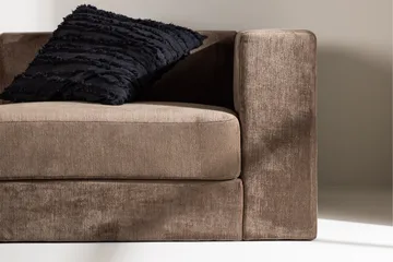 Lumi 3-sits Soffa - Brun - Möbler - Vardagsrum - Soffor - 3-sits soffor
