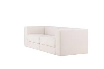 Lumi 3-sits Soffa - Vit - Möbler - Vardagsrum - Soffor - 3-sits soffor