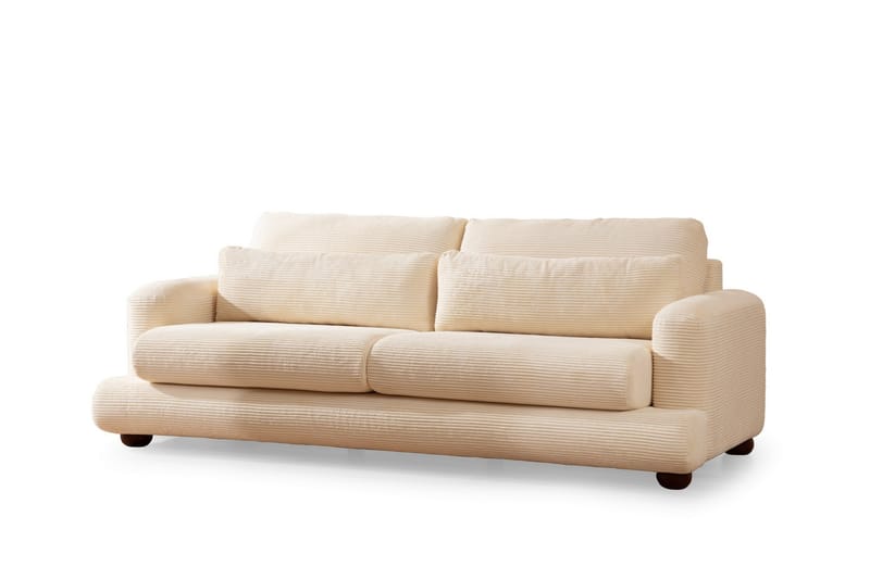 Madhan Soffa 3-sits Beige - 3-sits soffor