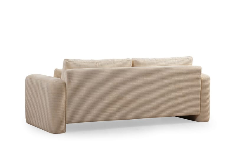 Makhan Soffa 3-sits - Beige - Möbler - Vardagsrum - Soffor - 3-sits soffor