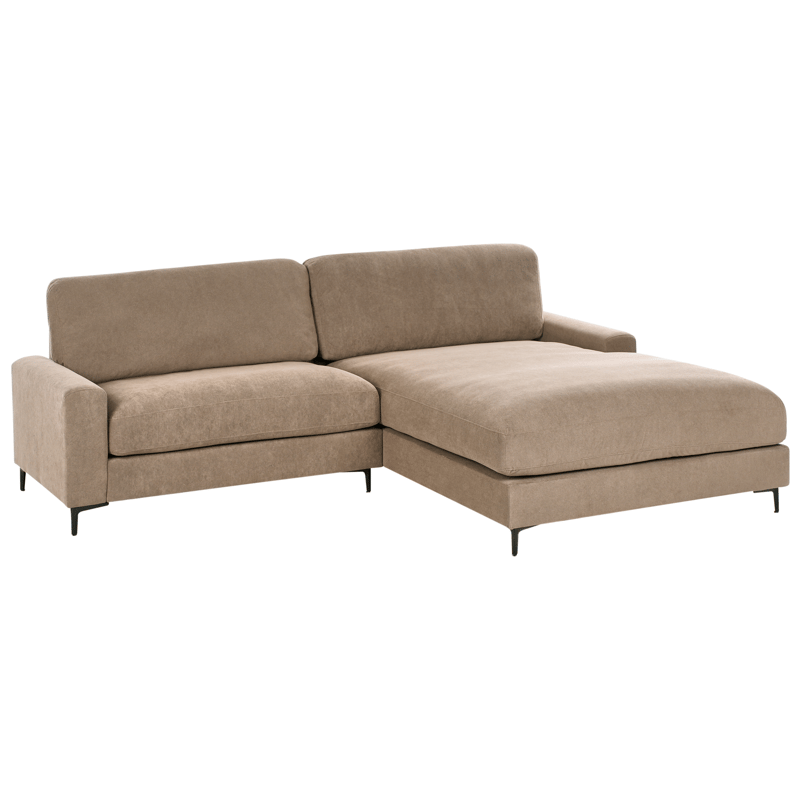 3-sits soffa Maloy Vänstervänd - Brun - Möbler - Vardagsrum - Soffor - Divansoffa & schäslong