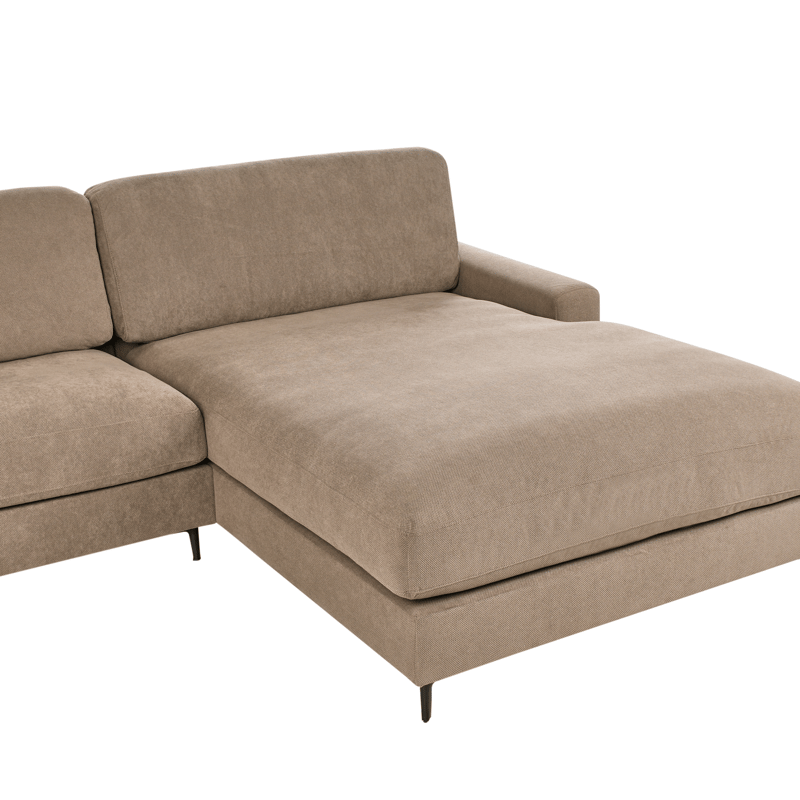 3-sits soffa Maloy Vänstervänd - Brun - Möbler - Vardagsrum - Soffor - Divansoffa & schäslong