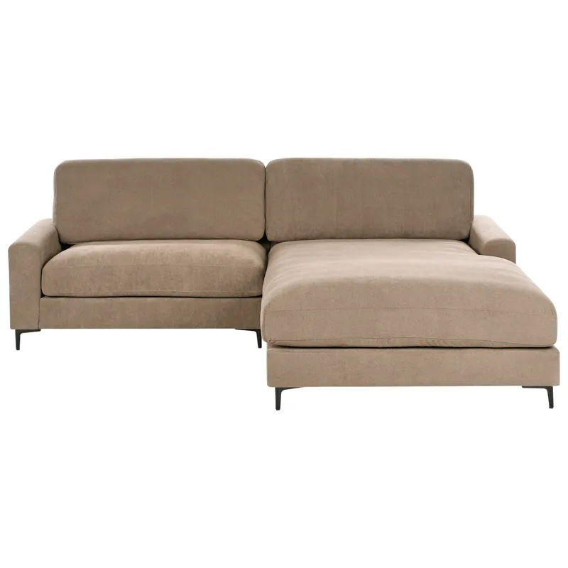 3-sits soffa Maloy Vänstervänd, Brun