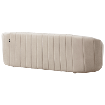 3-sits soffa Malung - Beige - Möbler - Vardagsrum - Soffor - Sammetssoffor