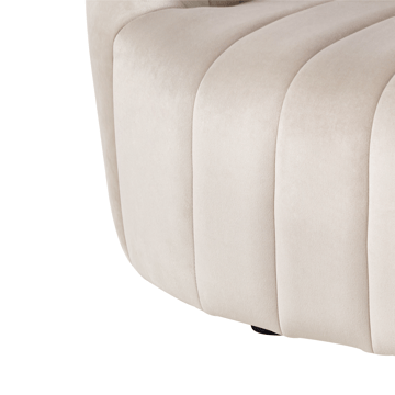 3-sits soffa Malung - Beige - Möbler - Vardagsrum - Soffor - Sammetssoffor