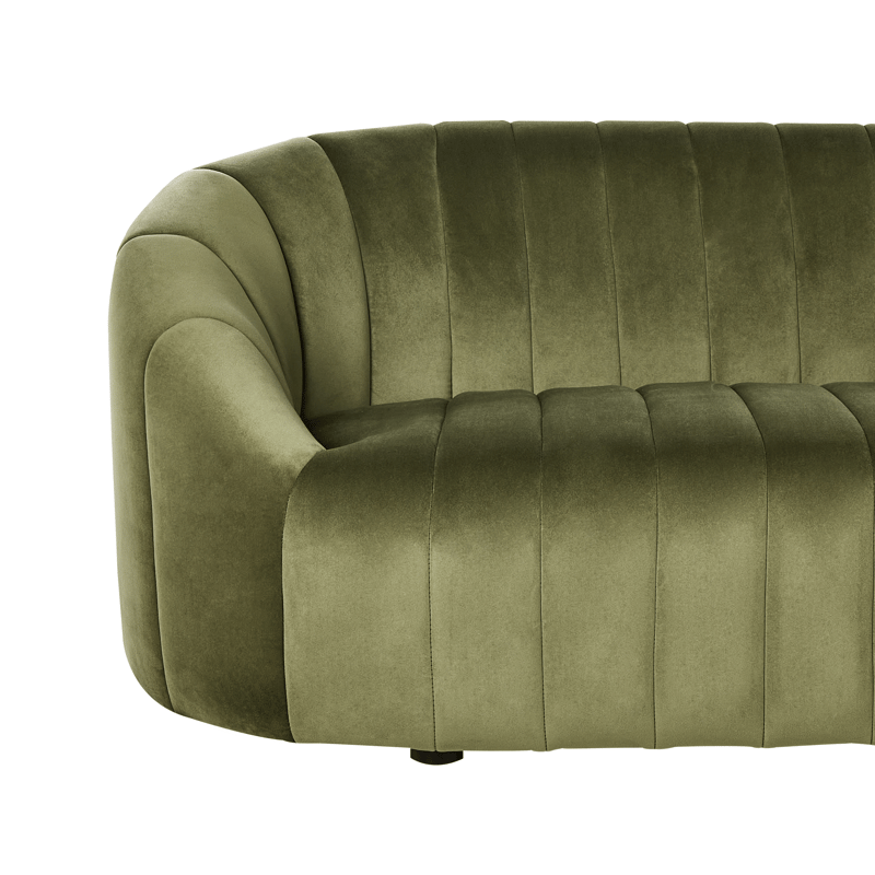 3-sits soffa Malung - Mörkgrön - Möbler - Vardagsrum - Soffor - Sammetssoffor