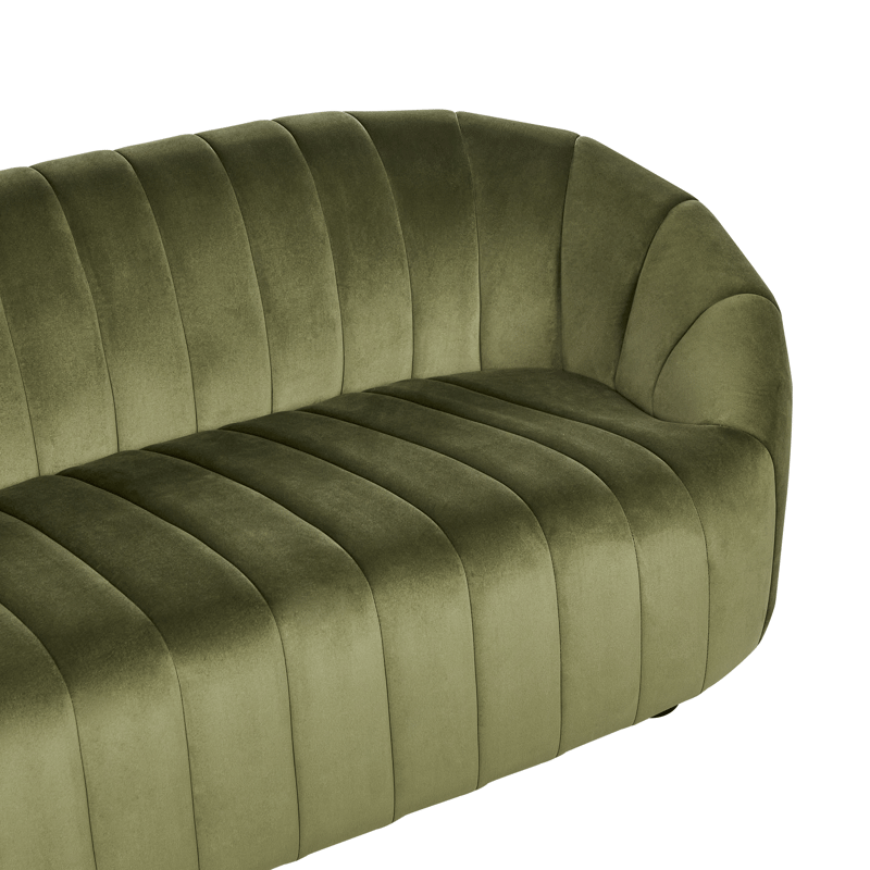 3-sits soffa Malung - Mörkgrön - Möbler - Vardagsrum - Soffor - Sammetssoffor