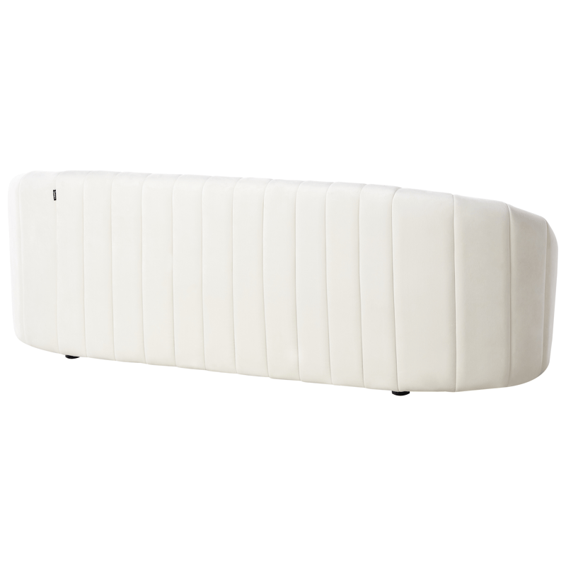 3-sits soffa Malung - Off-White - Möbler - Vardagsrum - Soffor - Sammetssoffor