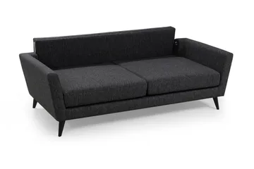 Mangia 3-Sits Soffa - Grå - Möbler - Vardagsrum - Bäddsoffor - 3-sits bäddsoffa