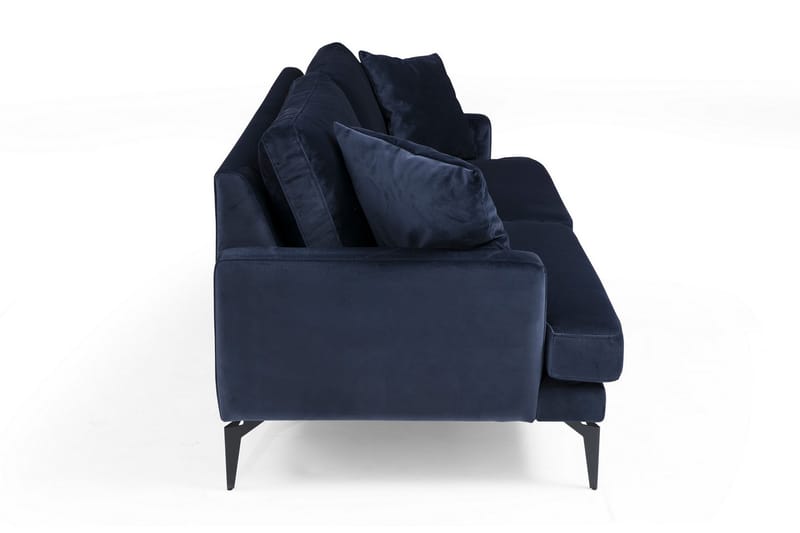 MANIJA 3-Sits Soffa Blå - 3-sits soffor