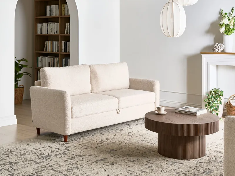 3-sits soffa Mare - Beige - Möbler - Vardagsrum - Soffor - 3-sits soffor